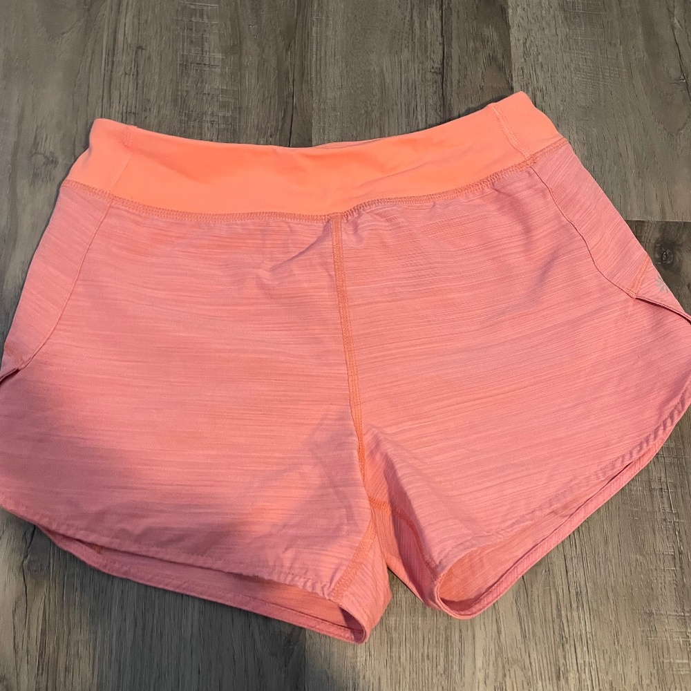 athleta pink shorts